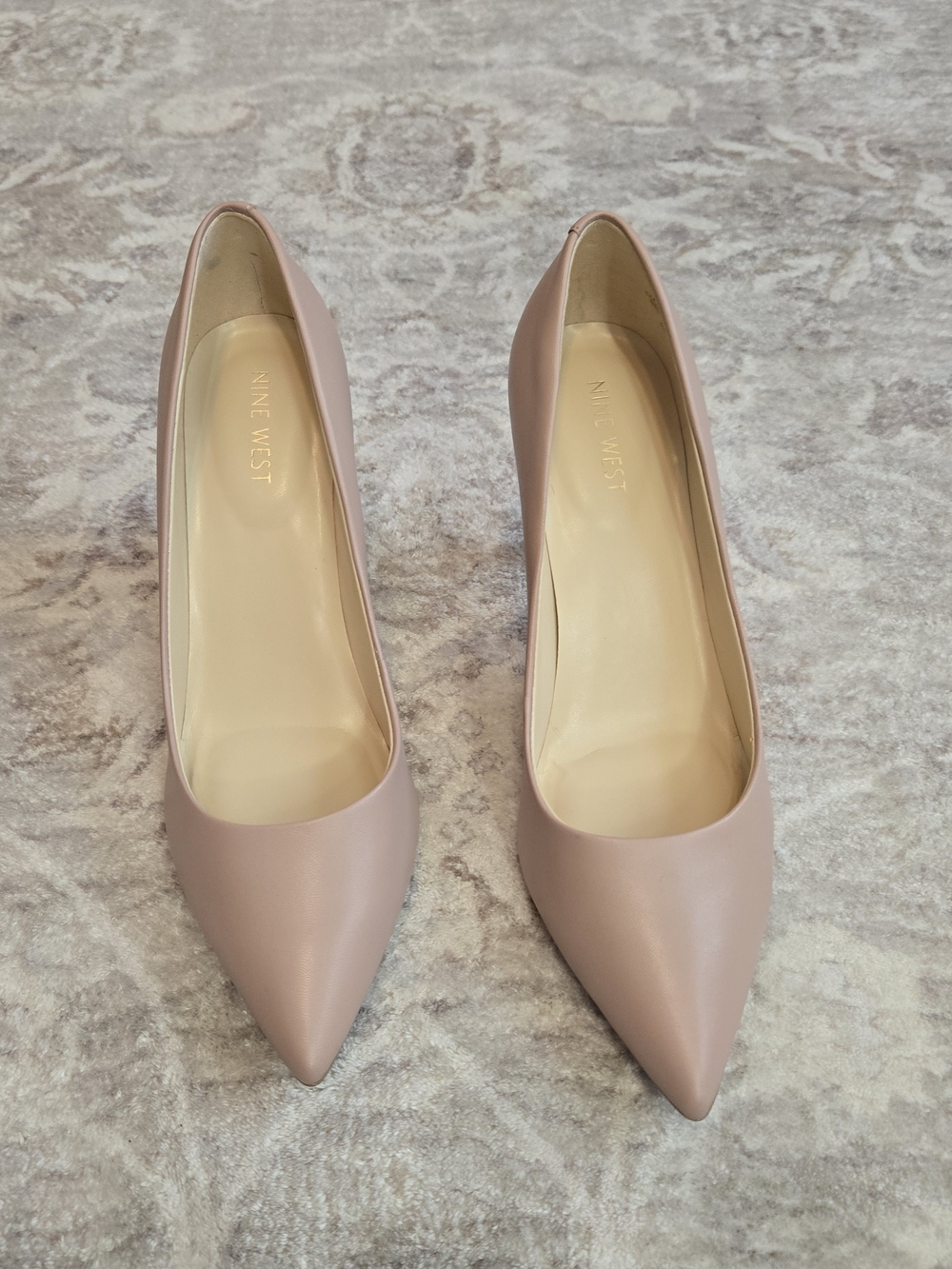 Nine West Women's Pointed-Toe Pumps in Blush Pink